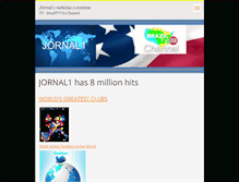 Tablet Screenshot of jornal-1.com